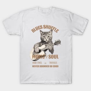 cat and guitar T-Shirt